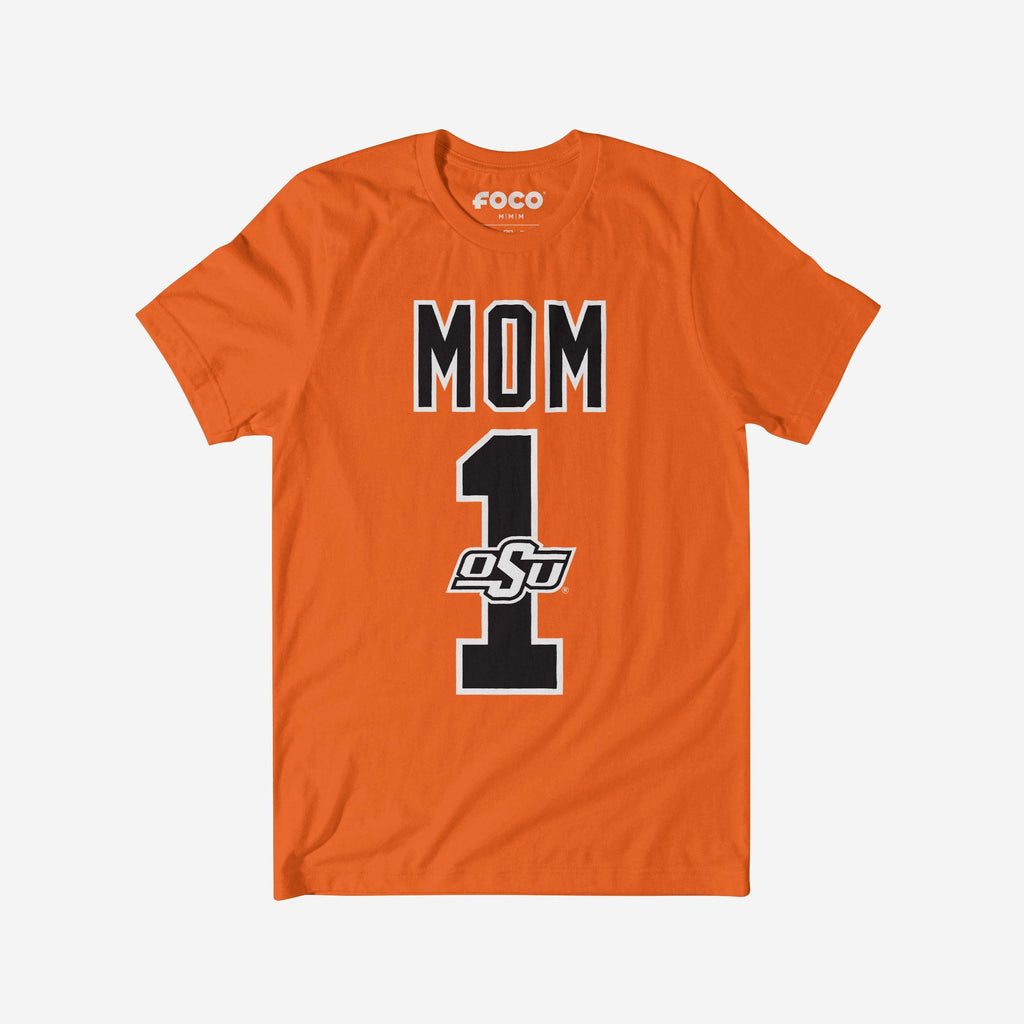 Oklahoma State Cowboys Number 1 Mom T-Shirt FOCO S - FOCO.com