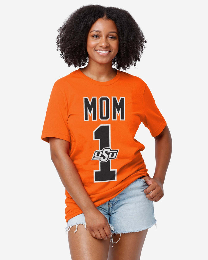 Oklahoma State Cowboys Number 1 Mom T-Shirt FOCO - FOCO.com