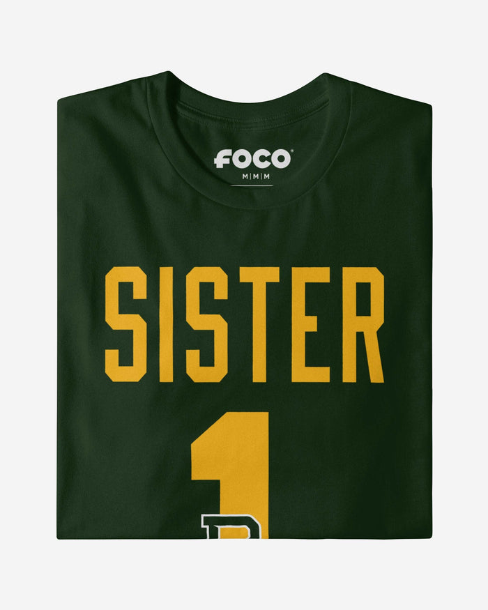 Baylor Bears Number 1 Sister T-Shirt FOCO - FOCO.com