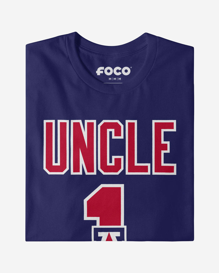 Arizona Wildcats Number 1 Uncle T-Shirt FOCO - FOCO.com