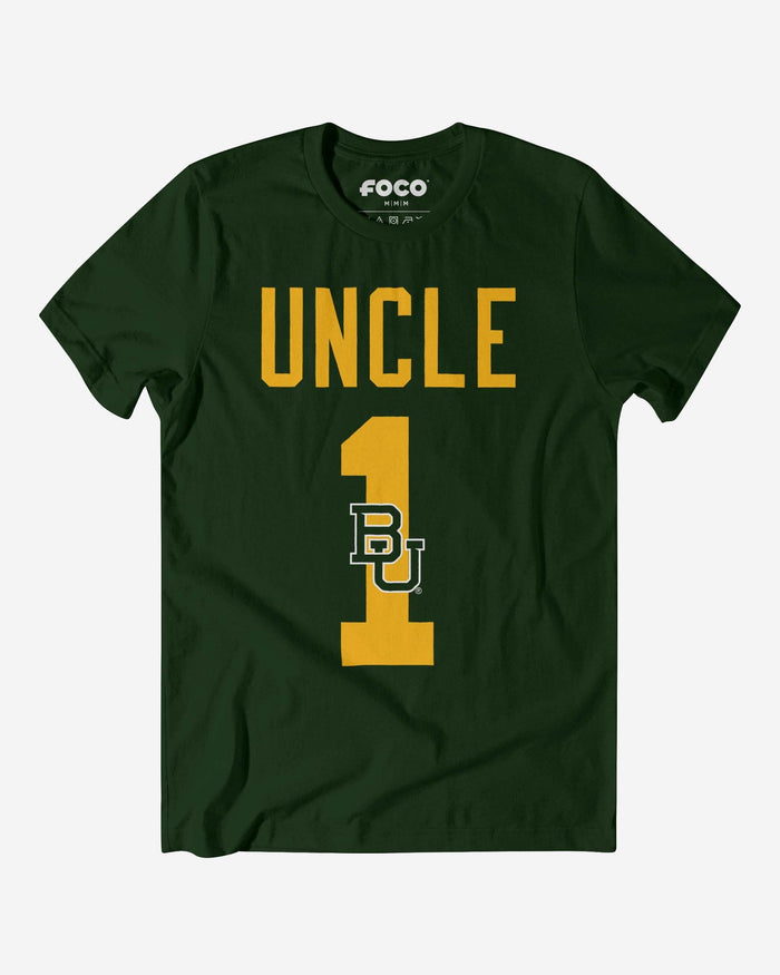 Baylor Bears Number 1 Uncle T-Shirt FOCO S - FOCO.com