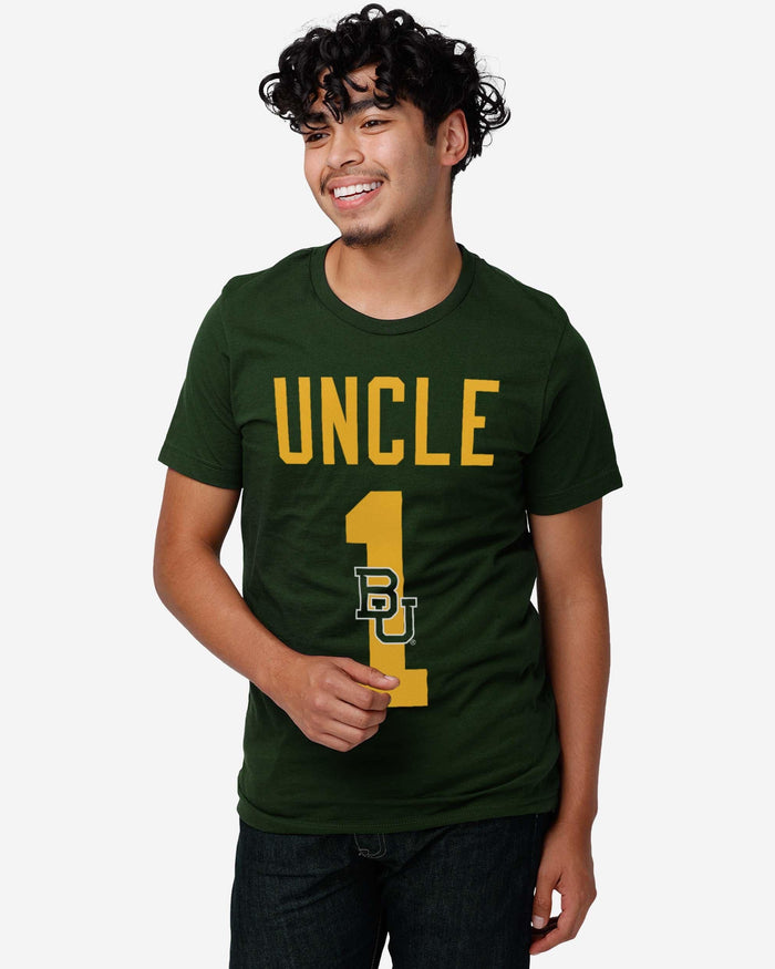 Baylor Bears Number 1 Uncle T-Shirt FOCO - FOCO.com