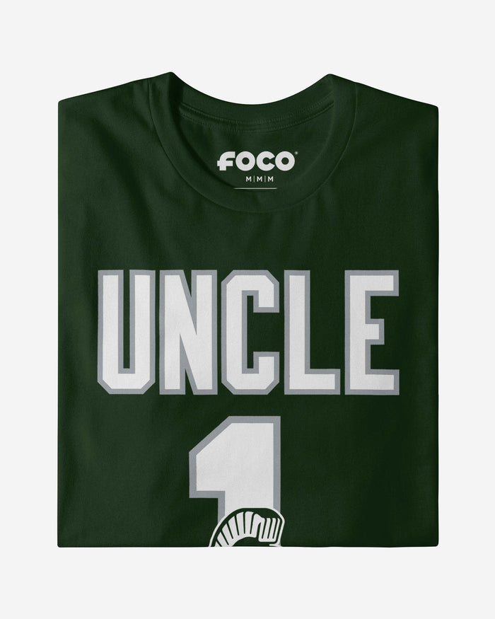 Michigan State Spartans Number 1 Uncle T-Shirt FOCO - FOCO.com