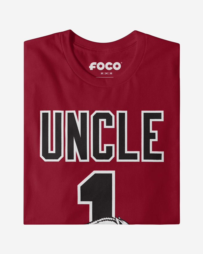 Arkansas Razorbacks Number 1 Uncle T-Shirt FOCO - FOCO.com