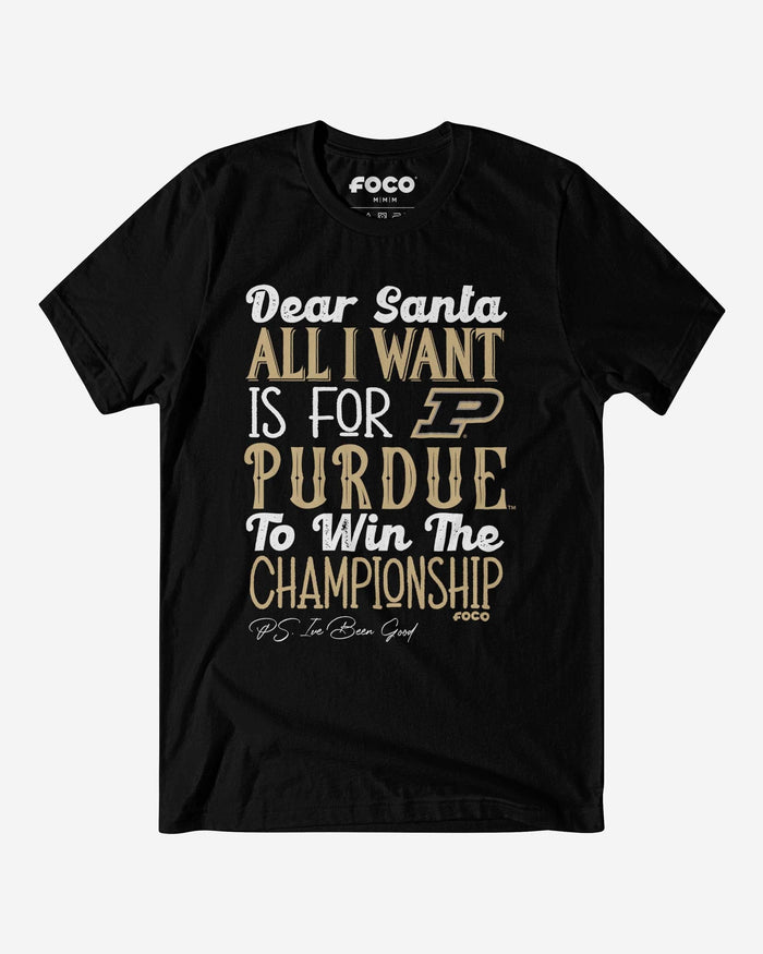 Purdue Boilermakers All I Want T-Shirt FOCO S - FOCO.com