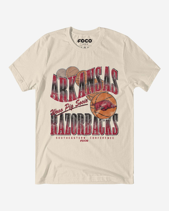 Arkansas Razorbacks Baller Bounce T-Shirt FOCO S - FOCO.com