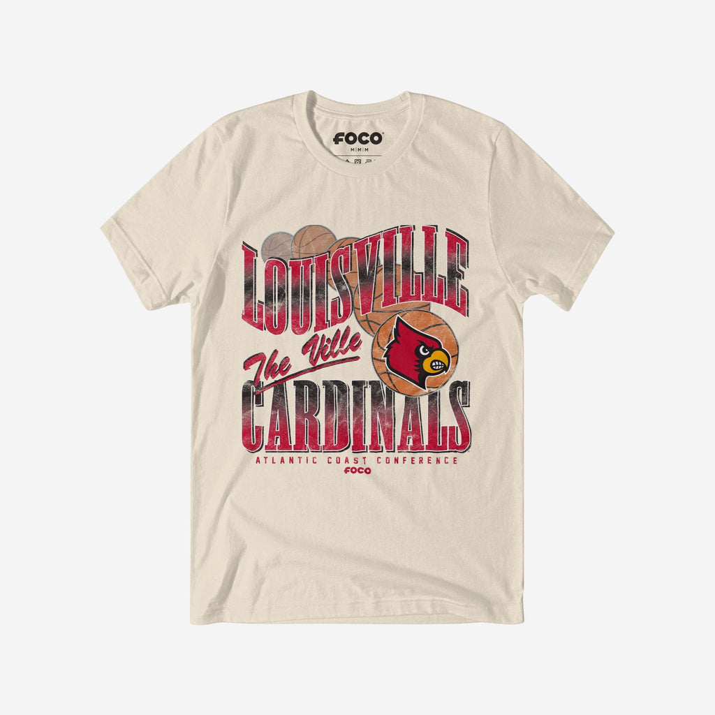 Louisville Cardinals Baller Bounce T-Shirt FOCO S - FOCO.com