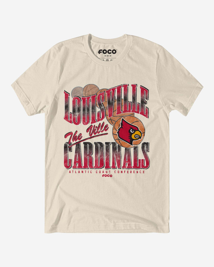 Louisville Cardinals Baller Bounce T-Shirt FOCO S - FOCO.com