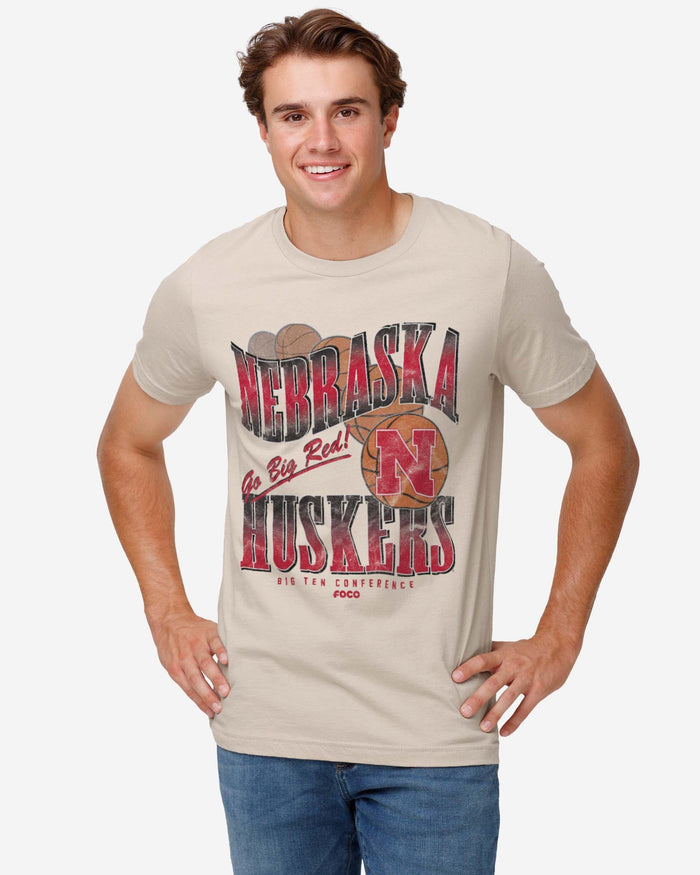 Nebraska Cornhuskers Baller Bounce T-Shirt FOCO - FOCO.com