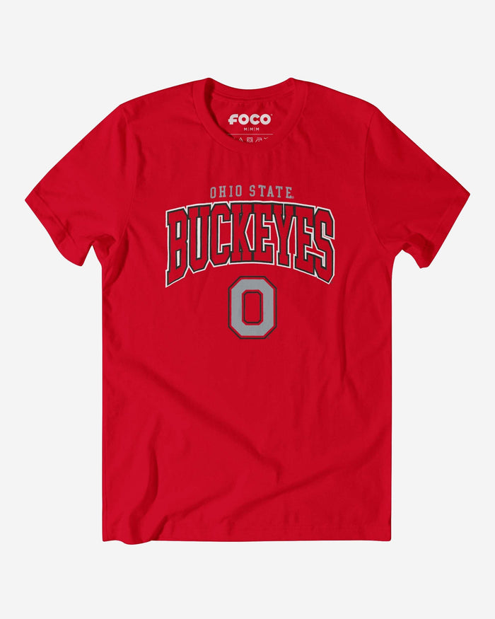 Ohio State Buckeyes Classic Logo T-Shirt FOCO Red S - FOCO.com