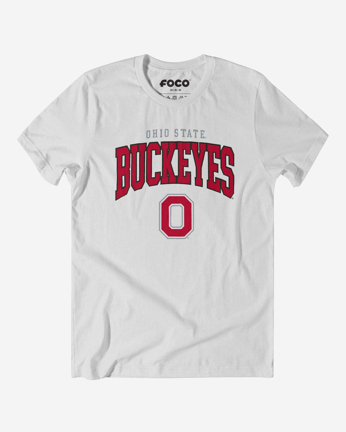 Ohio State Buckeyes Classic Logo T-Shirt FOCO White S - FOCO.com