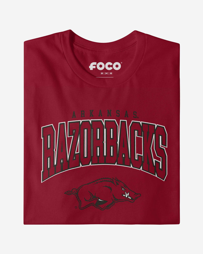 Arkansas Razorbacks Classic Logo T-Shirt FOCO - FOCO.com