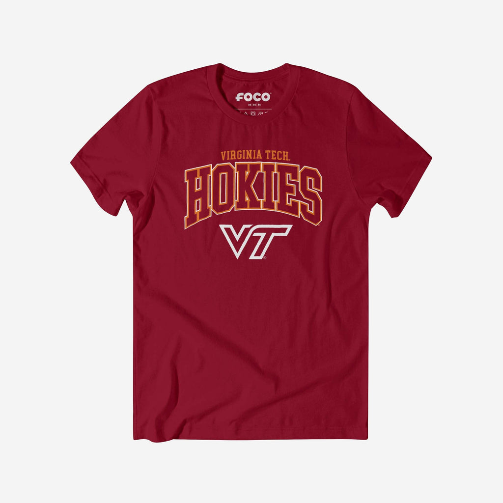 Virginia Tech Hokies Classic Logo T-Shirt FOCO Cardinal S - FOCO.com