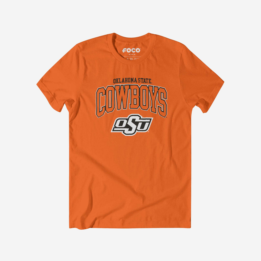 Oklahoma State Cowboys Classic Logo T-Shirt FOCO Orange S - FOCO.com