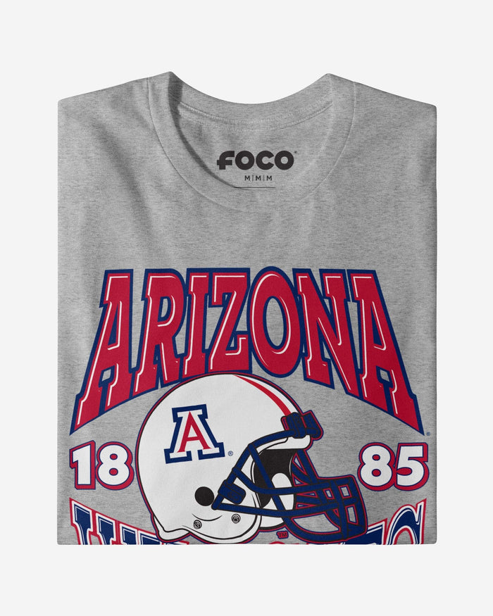 Arizona Wildcats Classic Team Helmet T-Shirt FOCO - FOCO.com