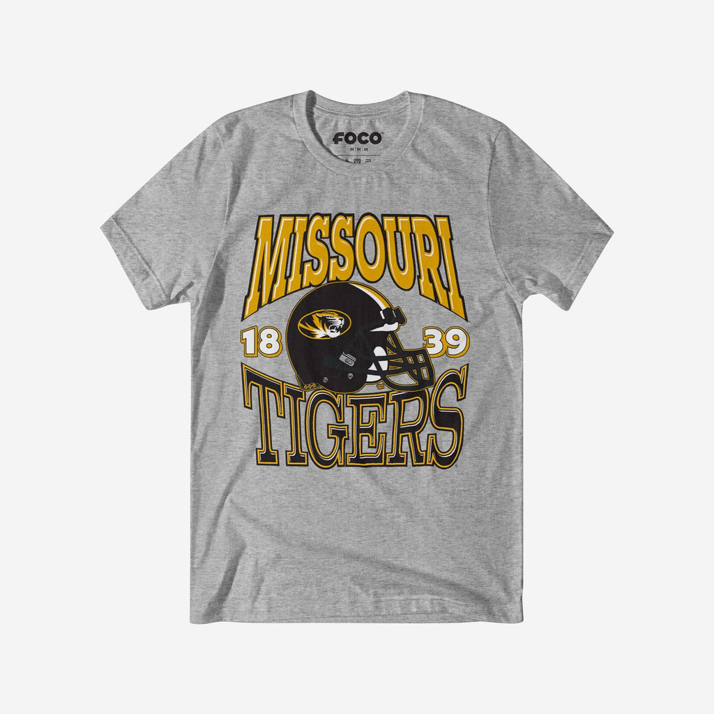 Missouri Tigers Classic Team Helmet T-Shirt FOCO S - FOCO.com