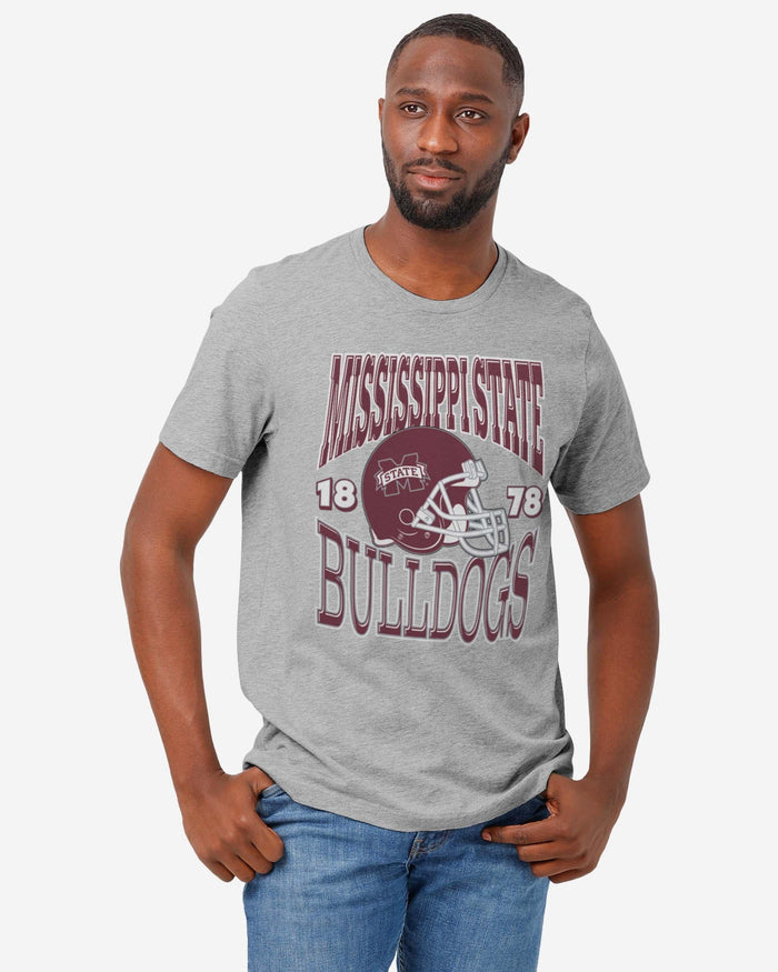 Mississippi State Bulldogs Classic Team Helmet T-Shirt FOCO - FOCO.com