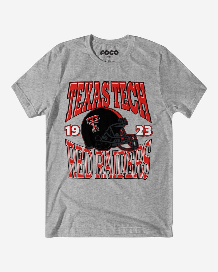 Texas Tech Red Raiders Classic Team Helmet T-Shirt FOCO S - FOCO.com