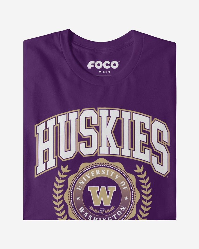 Washington Huskies Team Crest T-Shirt FOCO - FOCO.com