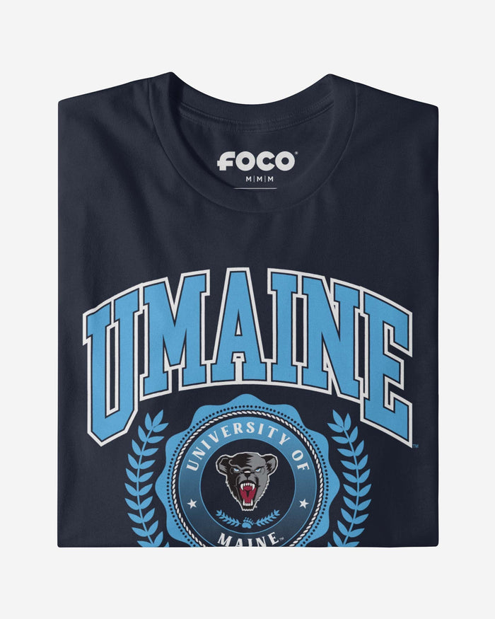 Maine Black Bears Team Crest T-Shirt FOCO - FOCO.com