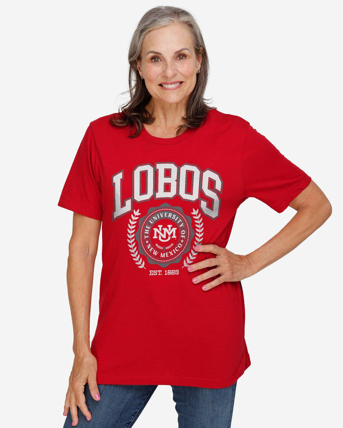 New Mexico Lobos Team Crest T-Shirt FOCO - FOCO.com