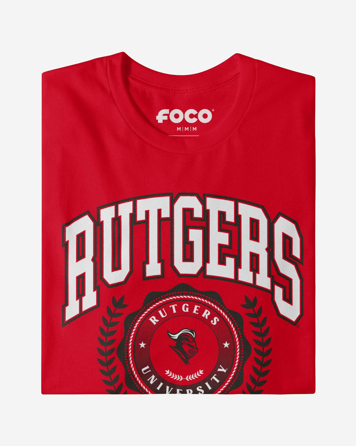 Rutgers Scarlet Knights Team Crest T-Shirt FOCO - FOCO.com