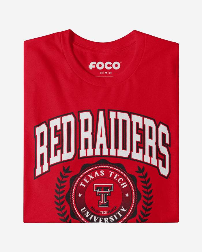 Texas Tech Red Raiders Team Crest T-Shirt FOCO - FOCO.com