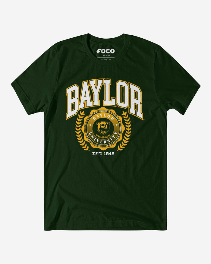 Baylor Bears Team Crest T-Shirt FOCO Forest S - FOCO.com