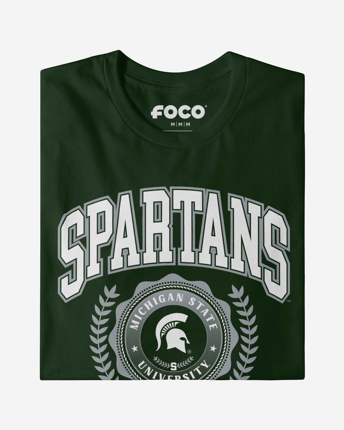 Michigan State Spartans Team Crest T-Shirt FOCO - FOCO.com