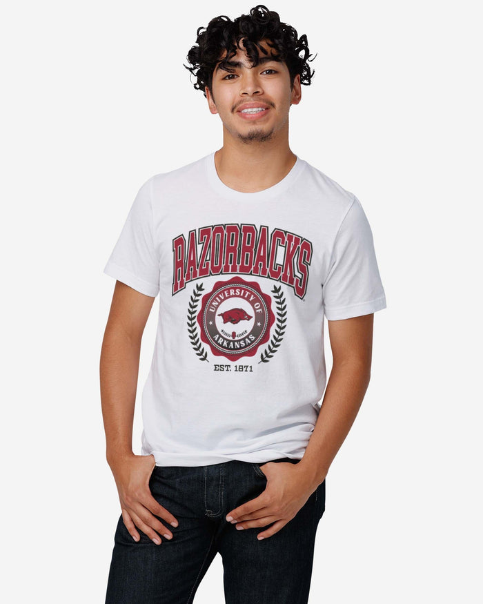 Arkansas Razorbacks Team Crest T-Shirt FOCO - FOCO.com