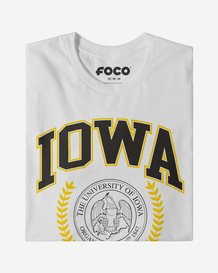 Iowa Hawkeyes Team Crest T-Shirt FOCO - FOCO.com