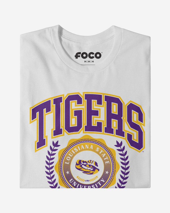 LSU Tigers Team Crest T-Shirt FOCO - FOCO.com