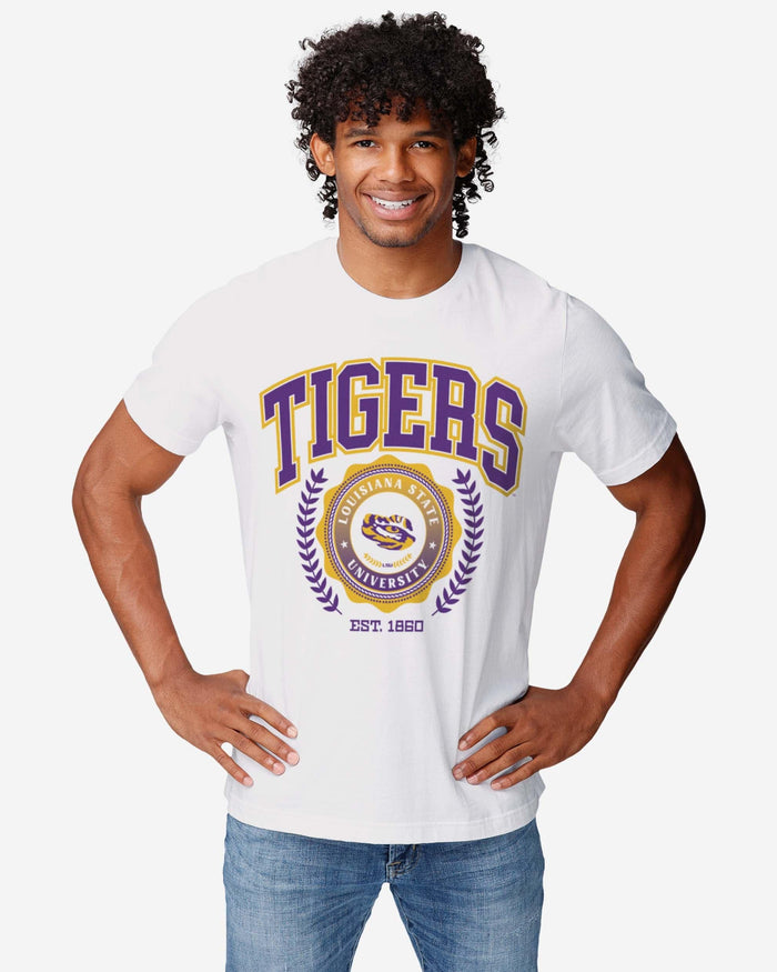 LSU Tigers Team Crest T-Shirt FOCO - FOCO.com