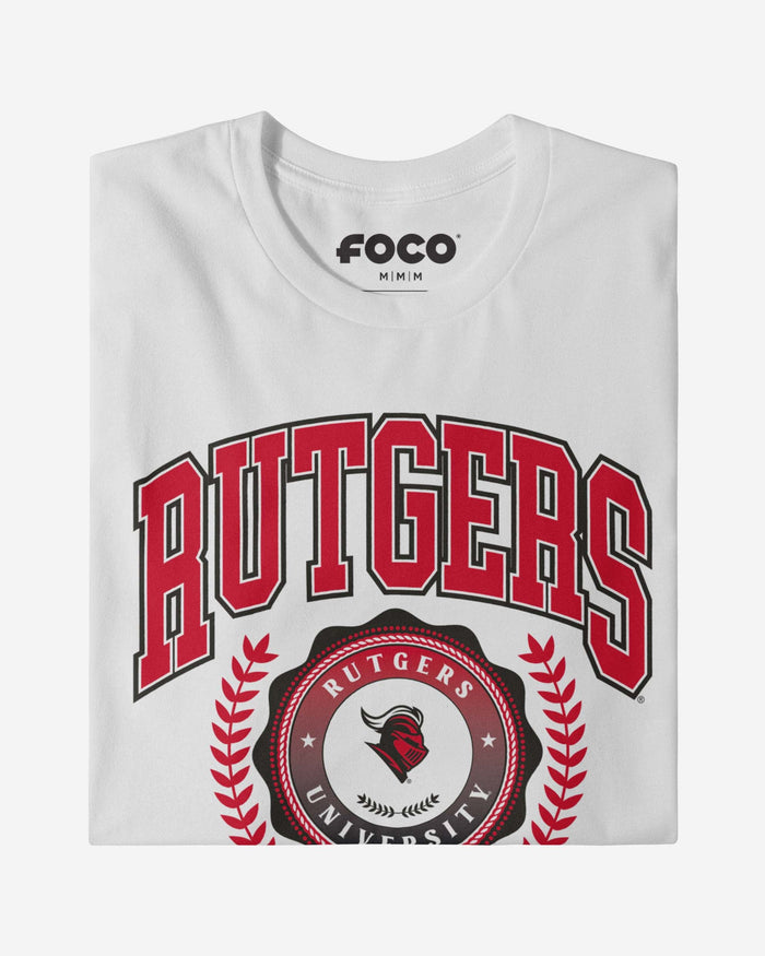 Rutgers Scarlet Knights Team Crest T-Shirt FOCO - FOCO.com