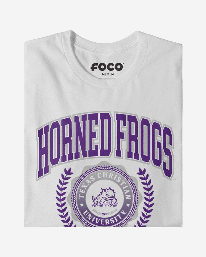 TCU Horned Frogs Team Crest T-Shirt FOCO - FOCO.com