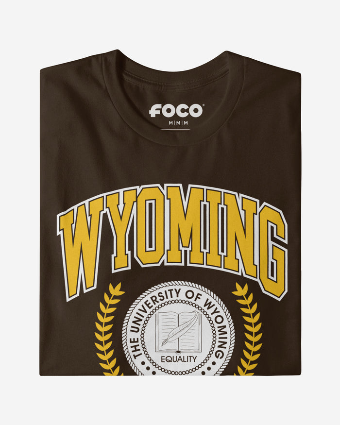 Wyoming Cowboys Team Crest T-Shirt FOCO - FOCO.com