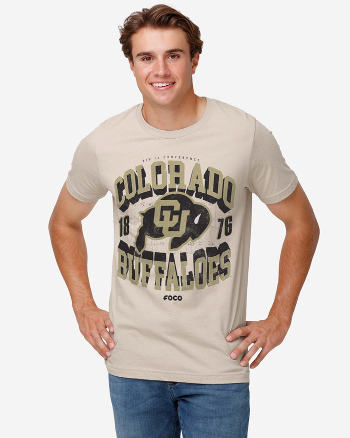 Colorado Buffaloes Field Arched Wordmark T-Shirt FOCO - FOCO.com