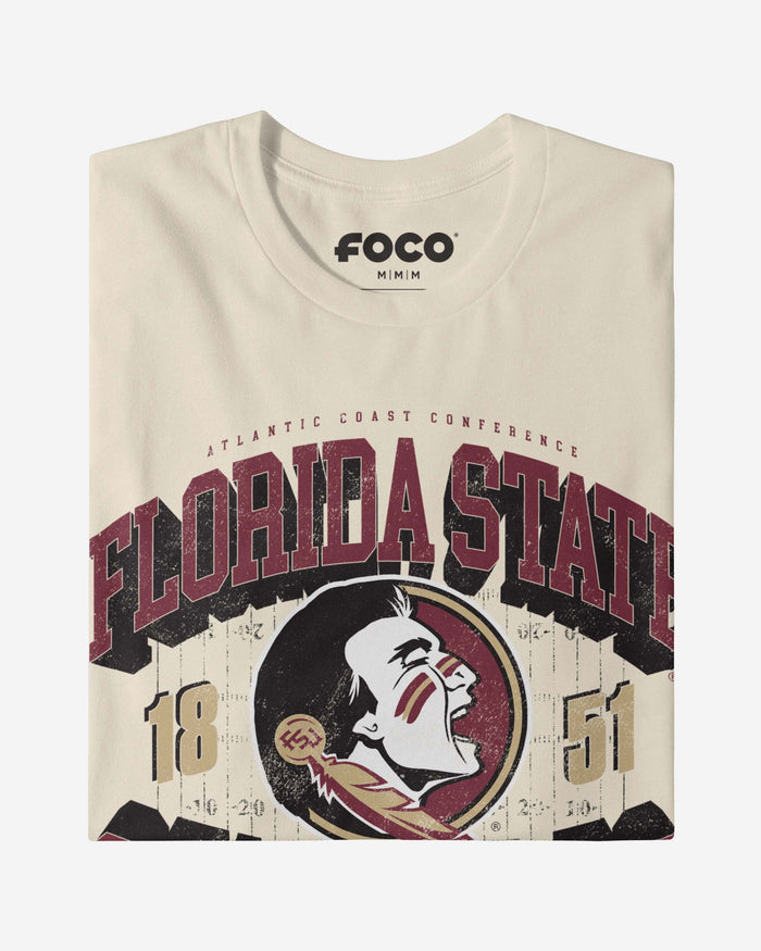 Florida State Seminoles Field Arched Wordmark T-Shirt FOCO - FOCO.com