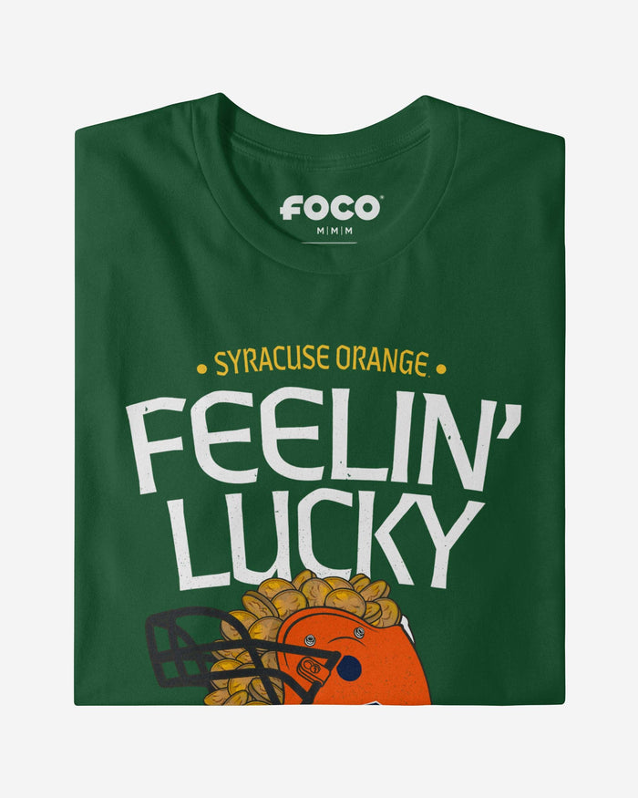 Syracuse Orange Feelin Lucky Helmet T-Shirt FOCO