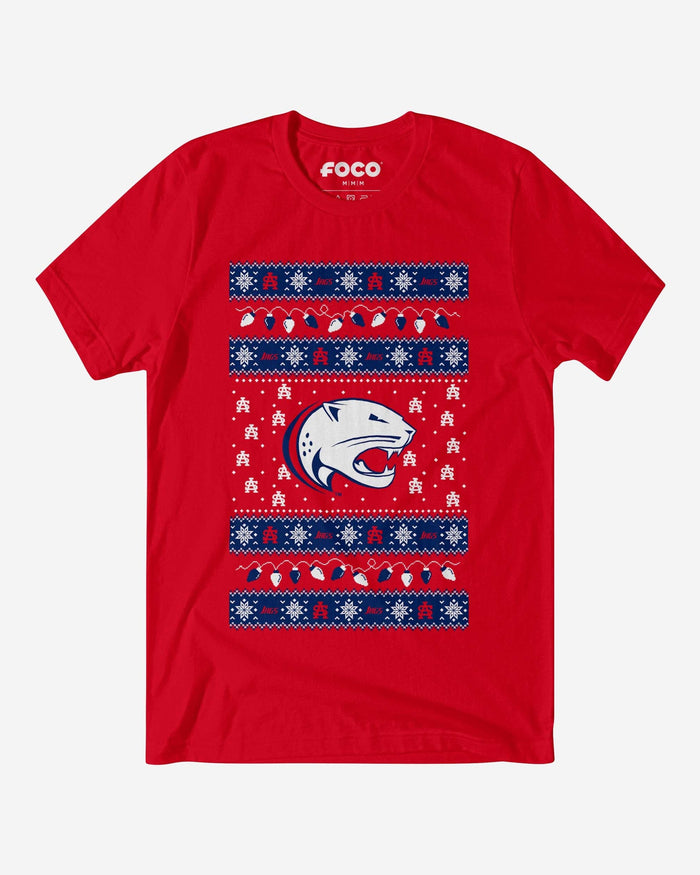 South Alabama Jaguars Holiday Lights Sweater T-Shirt FOCO S - FOCO.com