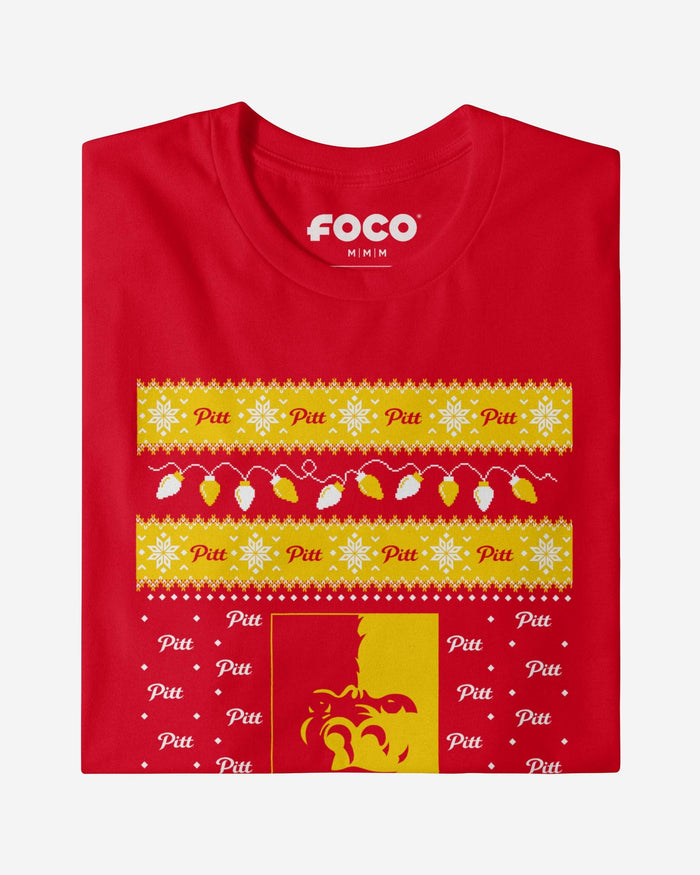 Pittsburg State Gorillas Holiday Lights Sweater Long Sleeve T-Shirt FOCO - FOCO.com