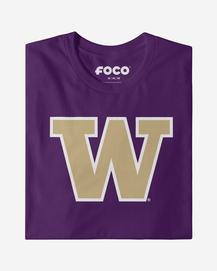 Washington Huskies Primary Logo Long Sleeve T-Shirt FOCO - FOCO.com