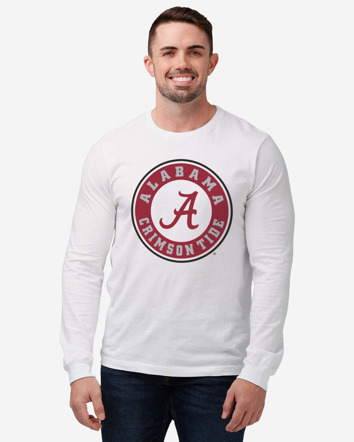 Alabama Crimson Tide Primary Logo Long Sleeve T-Shirt FOCO - FOCO.com