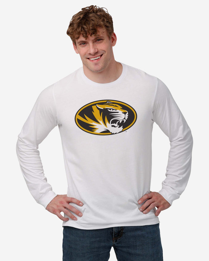 Missouri Tigers Primary Logo Long Sleeve T-Shirt FOCO - FOCO.com