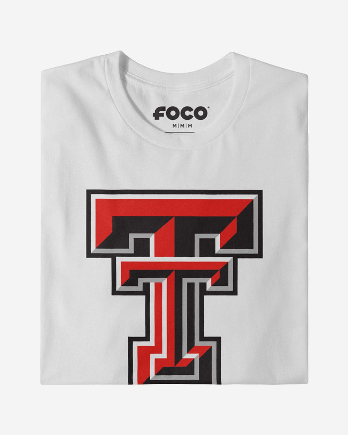 Texas Tech Red Raiders Primary Logo Long Sleeve T-Shirt FOCO - FOCO.com