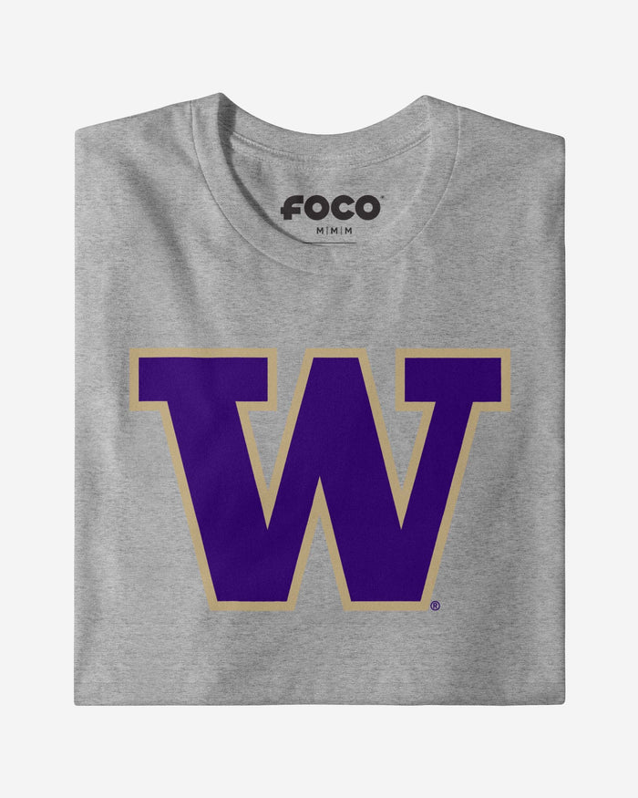 Washington Huskies Primary Logo Long Sleeve T-Shirt FOCO - FOCO.com