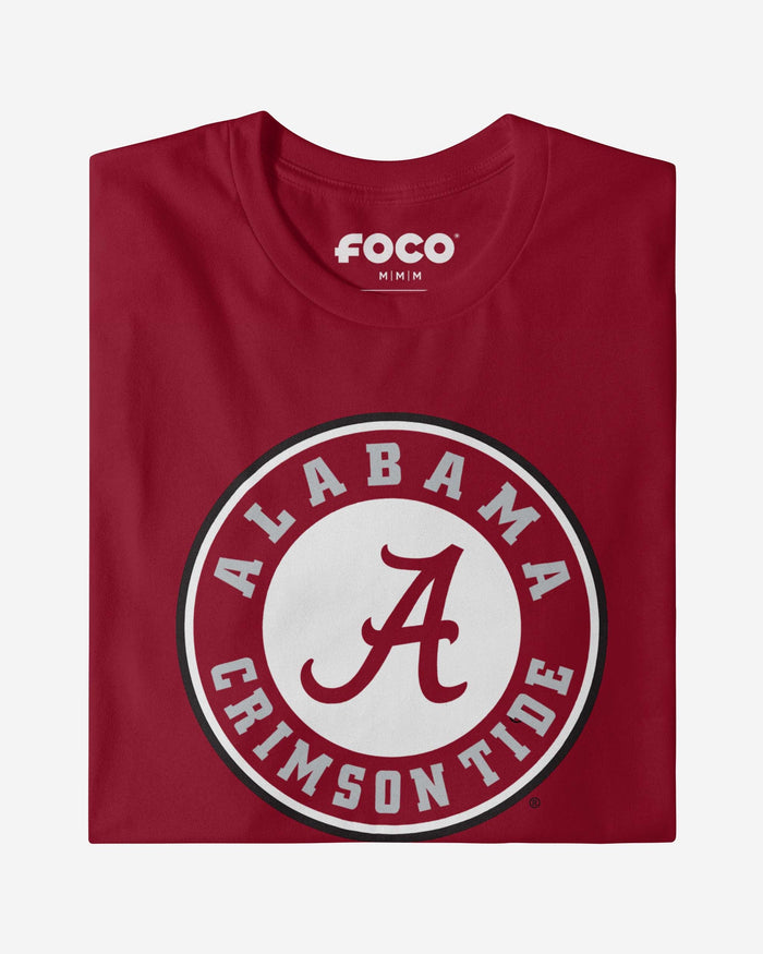 Alabama Crimson Tide Primary Logo Long Sleeve T-Shirt FOCO - FOCO.com