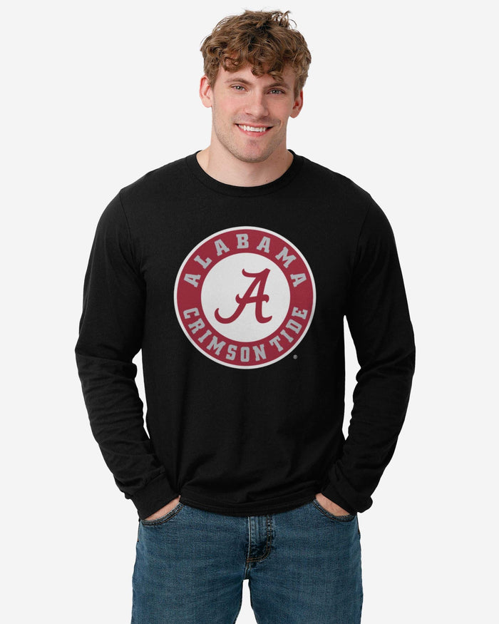 Alabama Crimson Tide Primary Logo Long Sleeve T-Shirt FOCO - FOCO.com