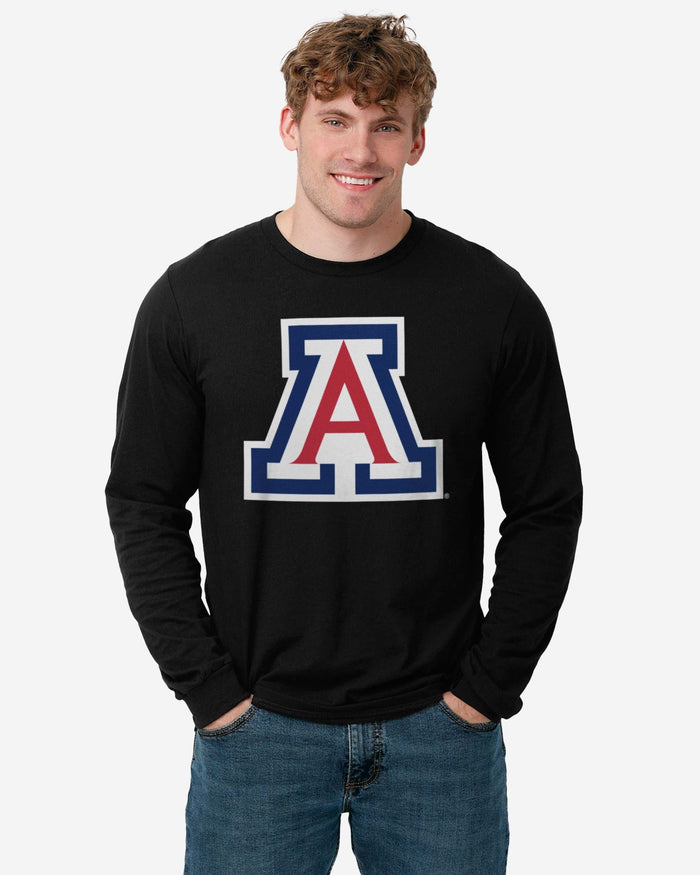 Arizona Wildcats Primary Logo Long Sleeve T-Shirt FOCO - FOCO.com