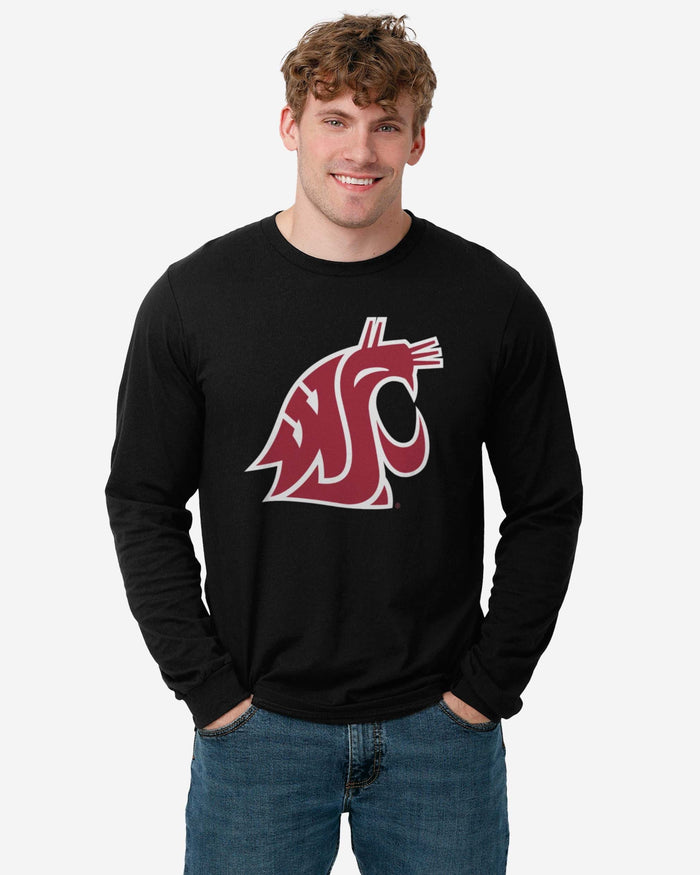 Washington State Cougars Primary Logo Long Sleeve T-Shirt FOCO - FOCO.com